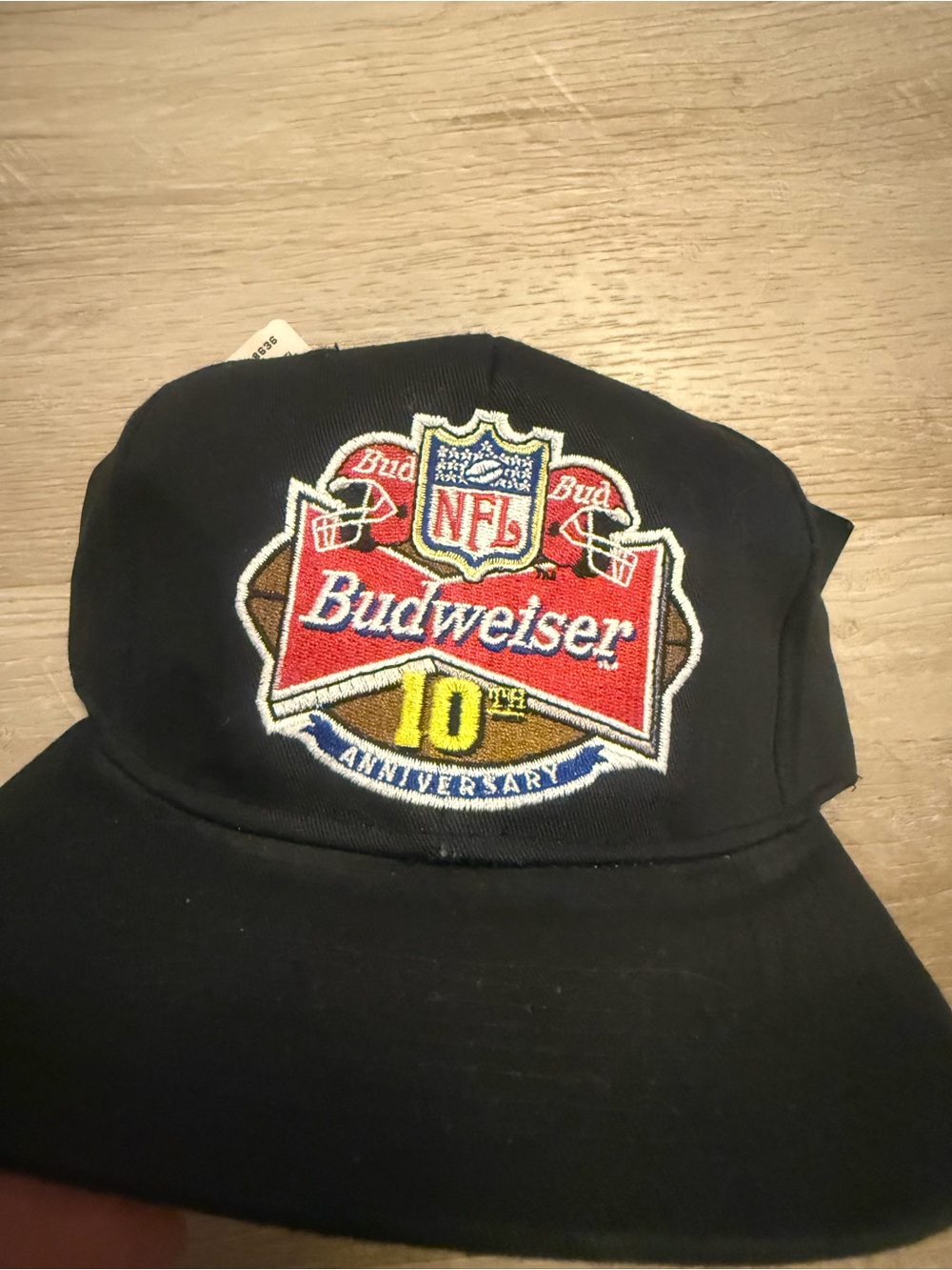 VTG 90s Starter Budweiser Beer NFL Football Adjustable Snapback Cap Embroidered